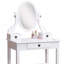 Ensemble coiffeuse et tabouret de maquillage Moniys-634910848