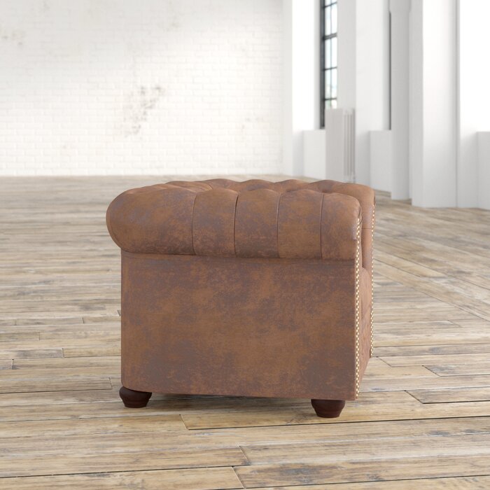 Williston Forge Abtao I Upholstered Chesterfield Chair | Wayfair.co.uk