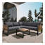 Ensemble de rangement pour patio 4 pièces GO-1377173363