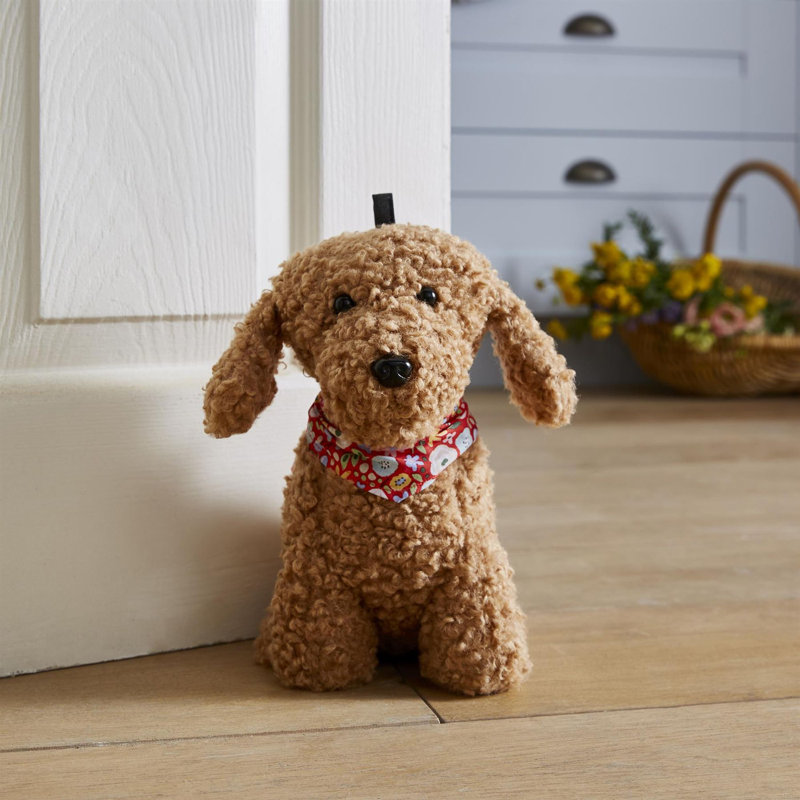 Cockapoo Fabric Floor Door Stop