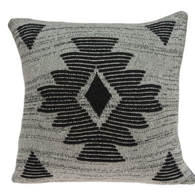 Parkland Collection Shosa Southwest Grey Throw Pillow