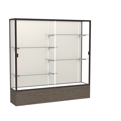Reliant Series 72'' H x 72'' W Metal Trophy Display Case