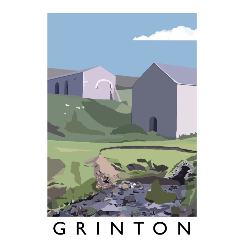 Grinton by Richard O'Neil - Print, 40 cm H x 30 cm W x 1 cm D, No Frame