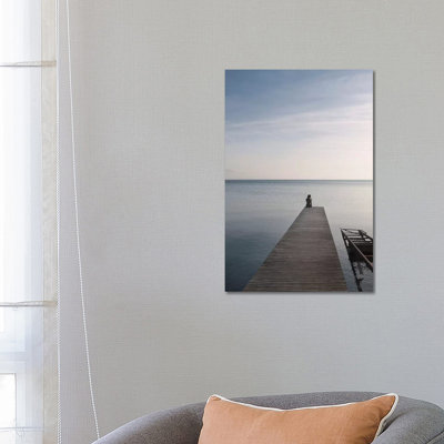 Meditating Moment by Beli - Wrapped Canvas Print