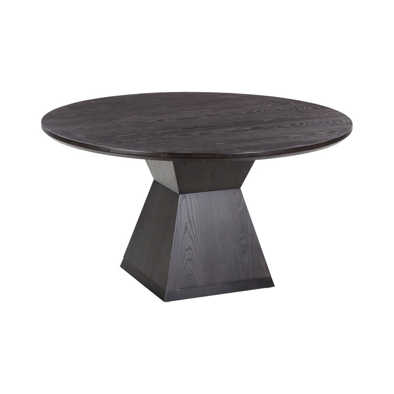 Round Dining Table, Black