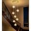 Lustre 7 lumières en cristal Glam Pendants-566339087