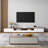 Dawnee Walnut Veneer TV Stand with 4 Drawers-1879433036-1889071960