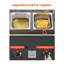 Cuiseur autoportant commercial 8QTx2