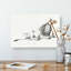Sketch of a Lion by Jean Bernard - Wrapped Canvas Drawing - Wrapped Canvas-55318180