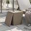 Logene Square Outdoor Side Table , 38.5cm cm W 38.5cm cm D