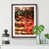 Walnut Framed