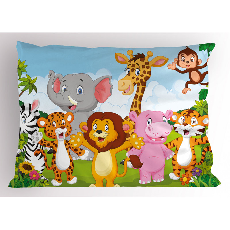 Nursery Polyester Sham Set, Twin