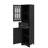 Imposing Bathroom Floor Storage Cabinet With Dual Doors Single Drawer And Customizable Shelf-984503234