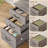 L-Shaped Executive Desk with Power Outlet-1142433688