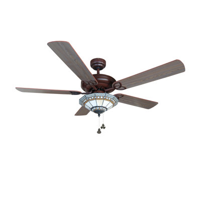 132cm Ceiling Fan with Light Kit