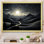 Monochromes route par le pays II, reproduction d'art sur toile