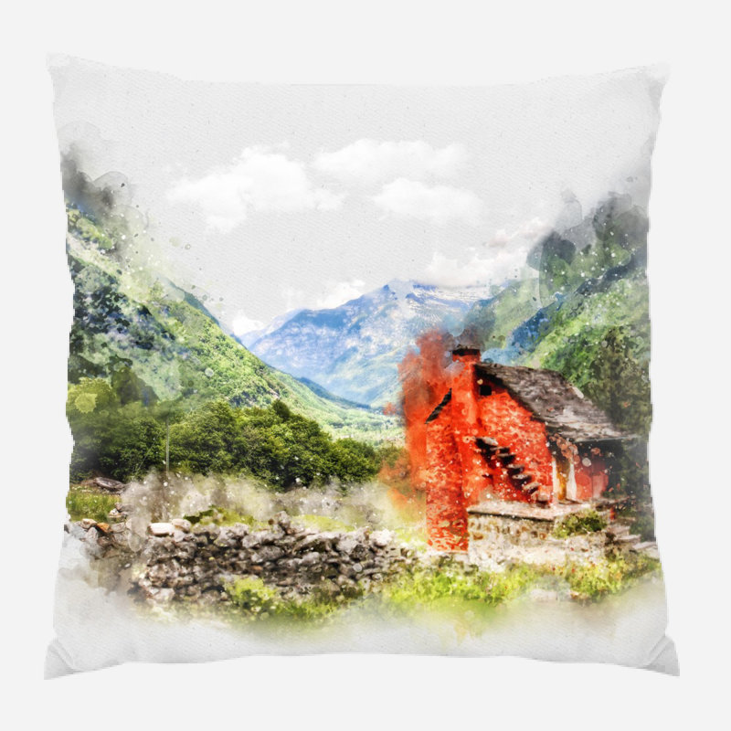  Coussin Home, Intérieur, Microsuède