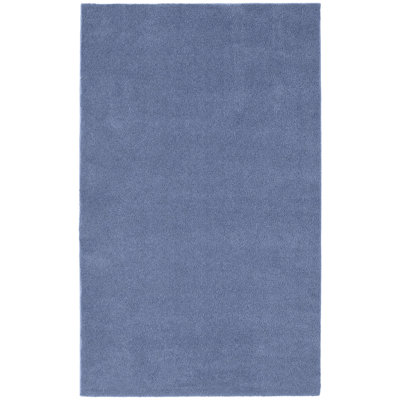 Room Size Nylon Bath Rug with Non-Slip Backing