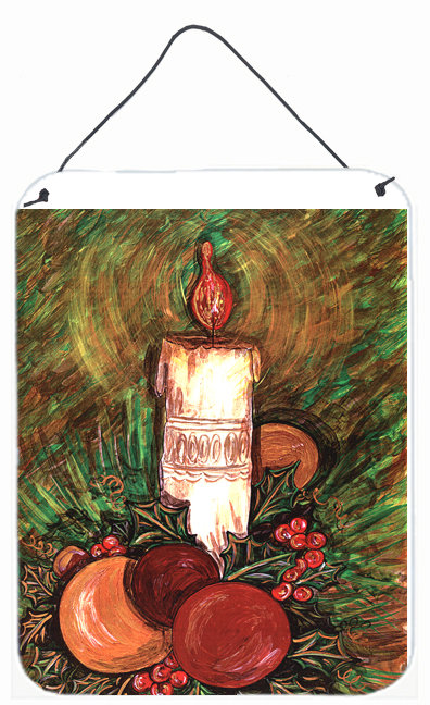 Chirstmas by candlelight par carol normande peinture plaque d'impression