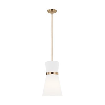Luminaire suspendu cloche à 1 lumière Clark