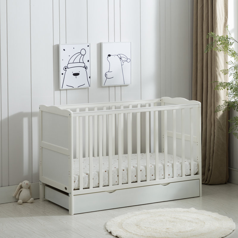 Draper Cot Bed, White