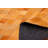 Cowhide Patchwork Orange Rug 6'6" x 6'6"