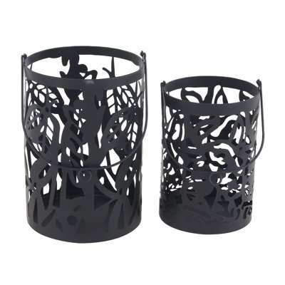 14'' H Metal Tabletop Lantern