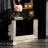 Fortuna 47.24'' Glass Top Console Table