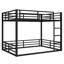 Metal Bunk Bed For Teens And Adults, Space-Saving/Noise Reduced/No Box Spring Needed