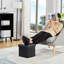 Repose-pieds en cuir Hattiesville-810669718