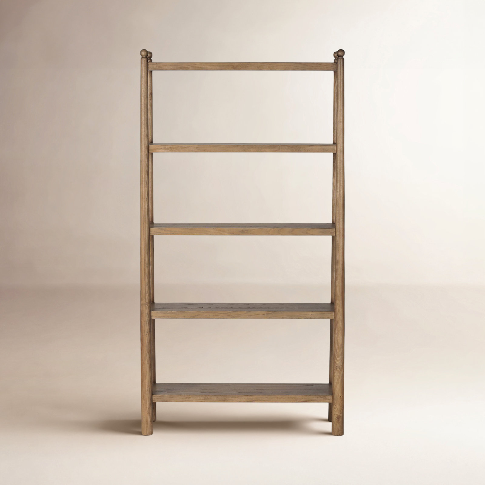 Vitaliano 39" Bookcase, Amber Ash