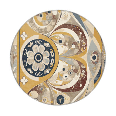 Jazzy Curl Indoor And Outdoor Area Rug