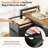 99L Laundry Hamper with 2 Pull-Out Sorter Bags & Wheels
