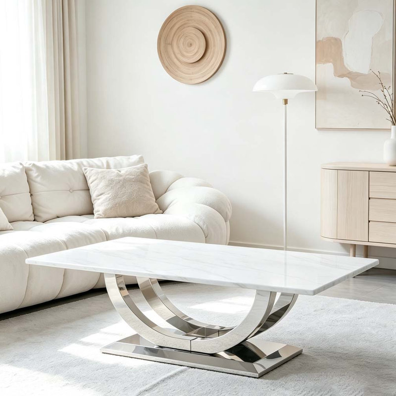 50.4 Inch Modern Rectangular Table