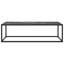 Table basse noire avec verre trempé 47,2 po x 23,6 po x 13,8 po-183099746-229463129