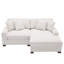 Canapé modulaire en velours côtelé 2 pièces Milbrey-2098009032-2129726389