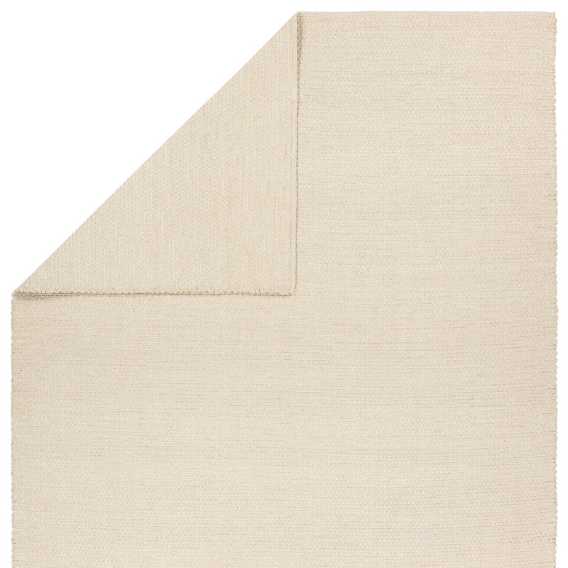 Ivory Bliss Braided 8' x 10' Handmade Reversible Synthetic Rug