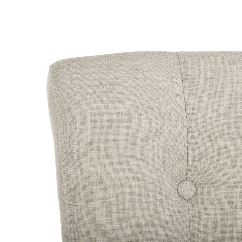 Tabouret de bar et de comptoir Landes, Gris clair, Tabouret de comptoir (assise de 26 po de hauteur)