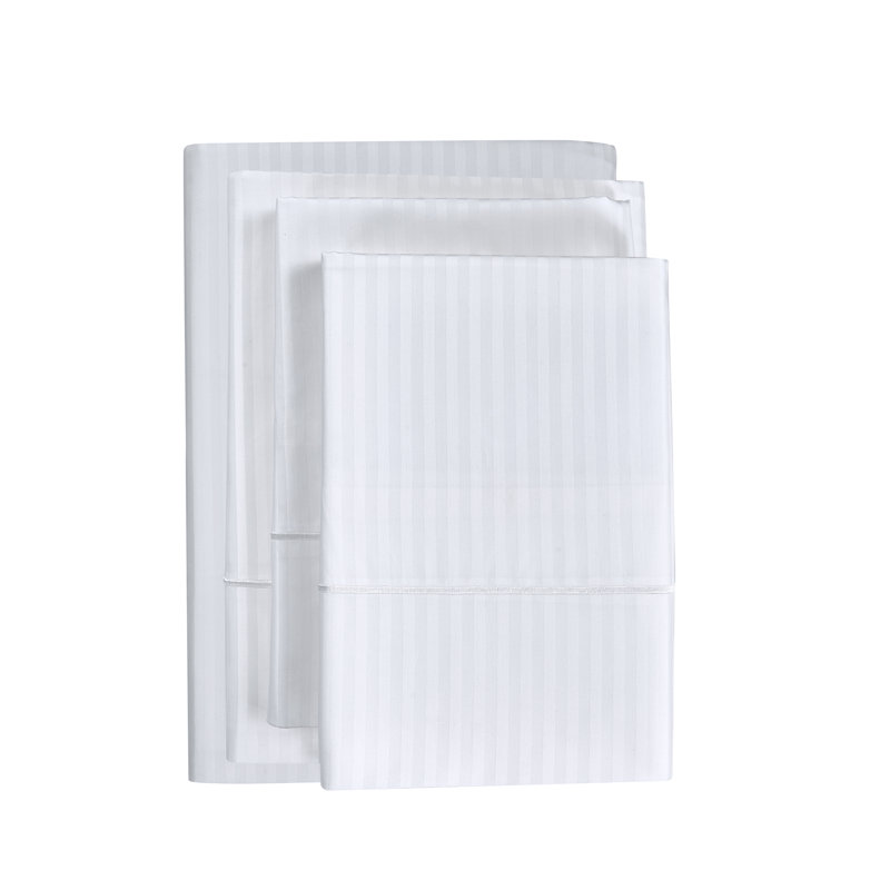 Kathy Ireland Heirloom 500 Thread Count 100% Long-Staple Cotton Sheet Set (4pc), White