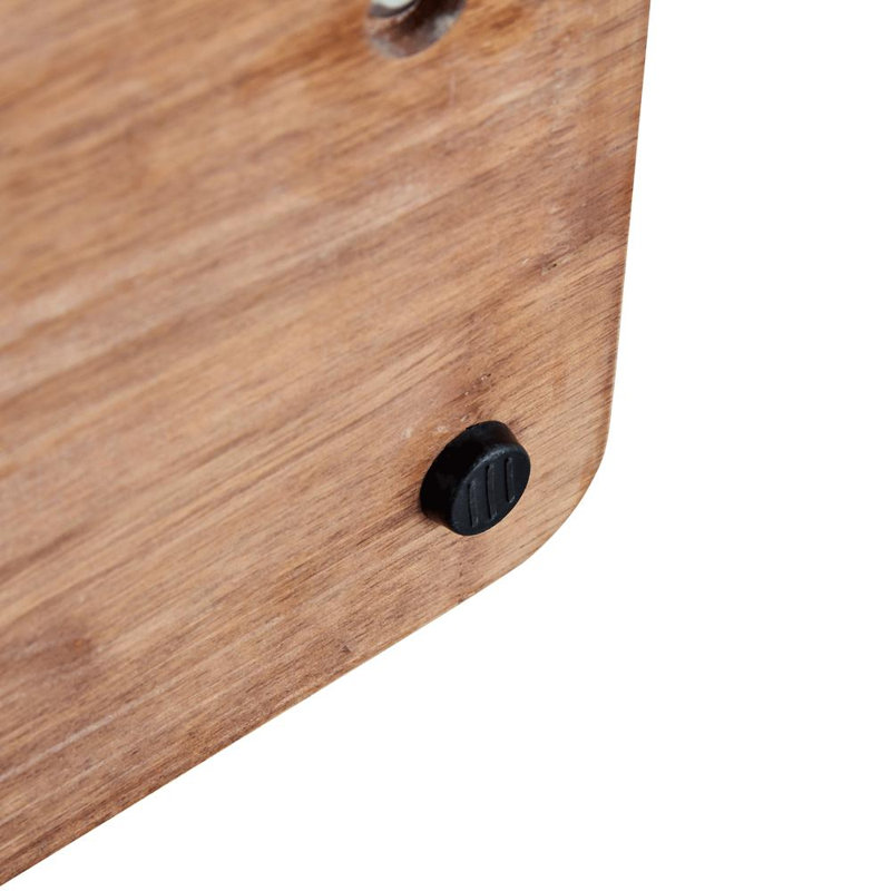 Portemanteau 70 po - Bois massif et acier