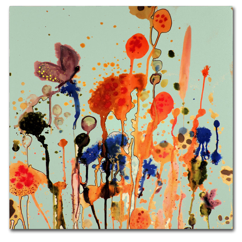 «Sans titre» par Breagh, impression sur toile tendue, H 35 po x l 35 po
