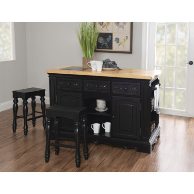 Clemente Kitchen Island Set