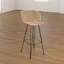 Deloris Counter Stool with Metal Frame