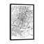 «Austin Minimal Urban Blueprint Map», reproduction d'impression sur toile-33083563-72238225-72238231