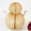 Bonhomme de neige en nid d'abeille fait à la main - décor des Fêtes-125136647-125136650