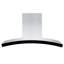 36" KN 400 CFM Convertible Wall Mount Range Hood in Brushed Stainless Steel