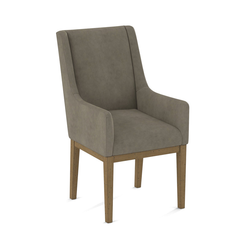 Upholstered Arm Chair, Applause Ashton, White
