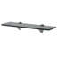 Tablette murale flottante avec supports à pince en verre trempé-873435406-873435403
