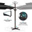 Parasol en porte-à-faux 12 pi x 9 pi, base lestée non incluse-461798262