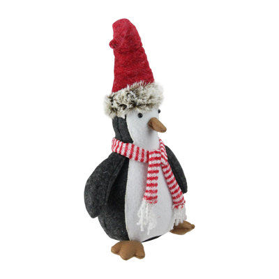Figurine de Noël 10 "en peluche rayée 10"